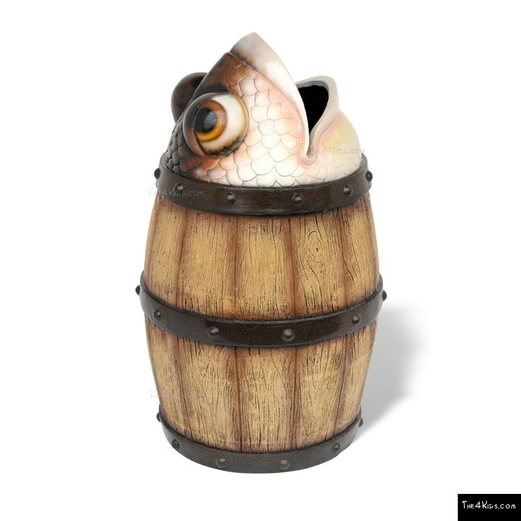 Image of Fish Barrel Trash Bin