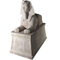 Thumbnail of Sphinx Sculpture with Pedestal