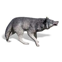 Wolf Play Sculpture
