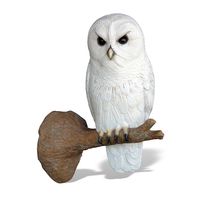 Perched Owl Sculpture