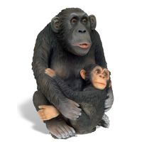 Large Monkey with Baby