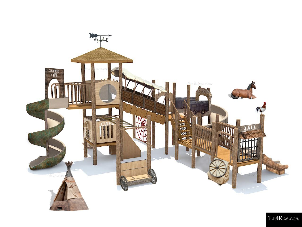 Free Play Playground Equipment