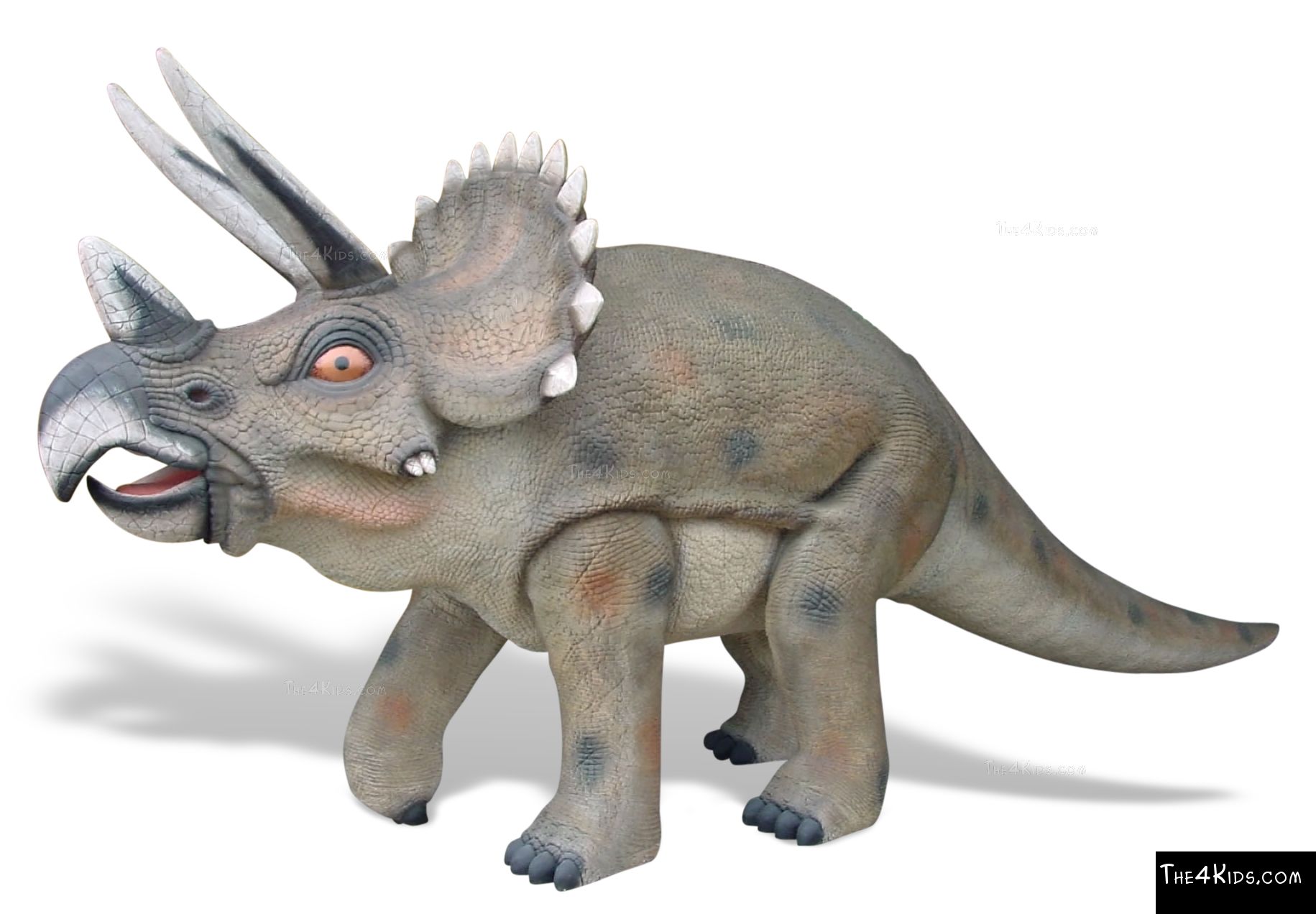 triceratops walking