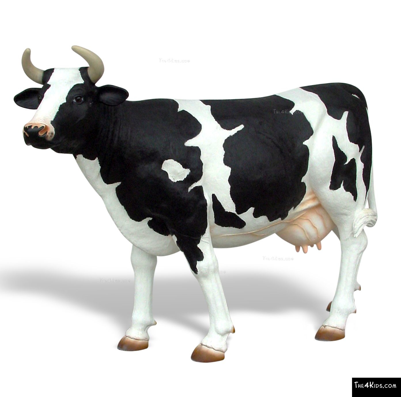 Holstein Cow Sculpture - The 4 Kids