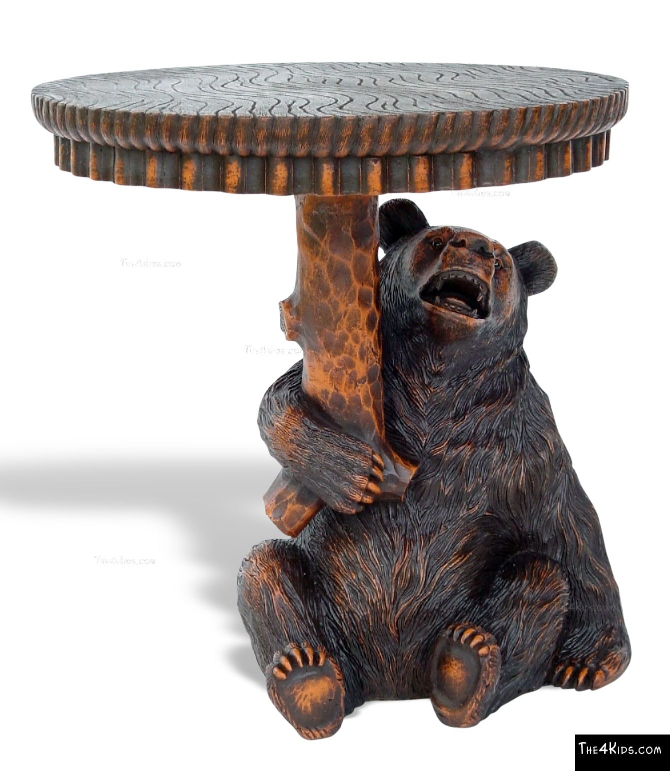 Wooden Bear Corner Table The 4 Kids