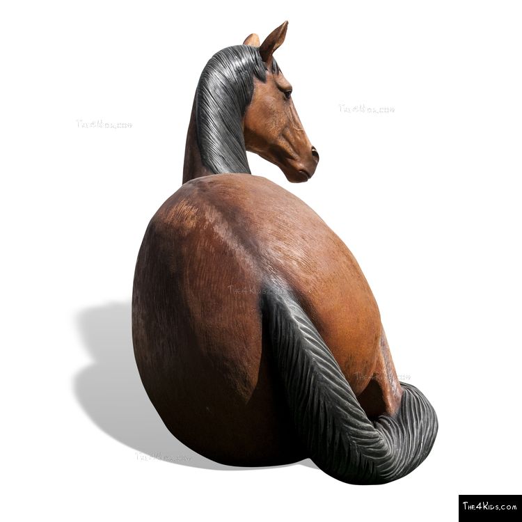 Image of Resting Horse Play Sculpture