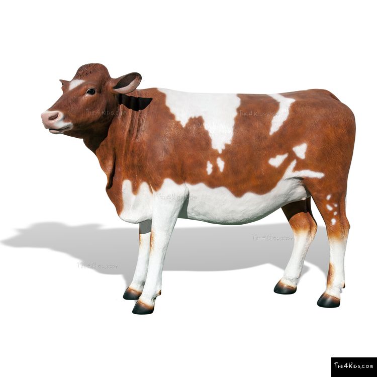 Image of Guernsey Cow Sculpture