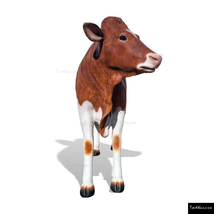 Image of Guernsey Cow Sculpture
