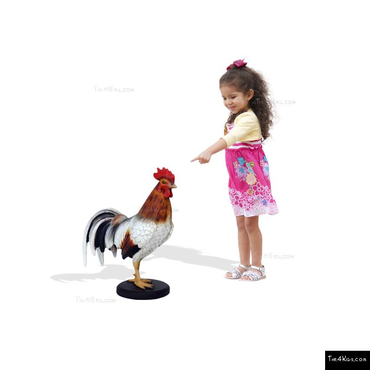 Image of Rooster Sculpture