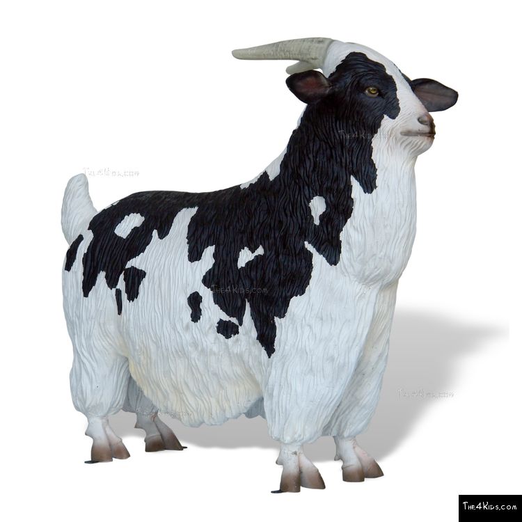 Image of Wooly Goat Sculpture