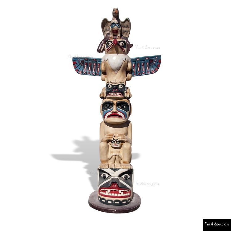 Image of Totem Pole Sculpture
