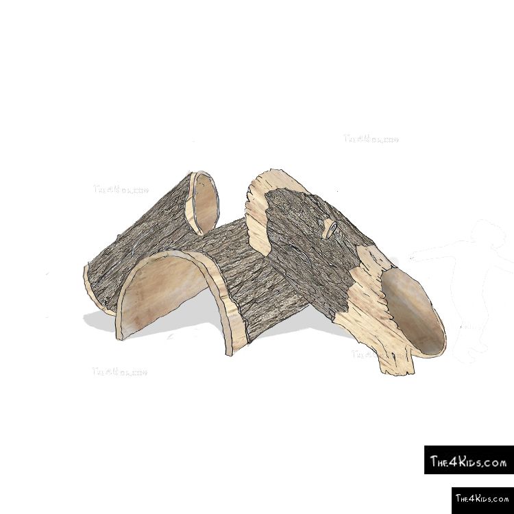 Image of Log Climber and Slide