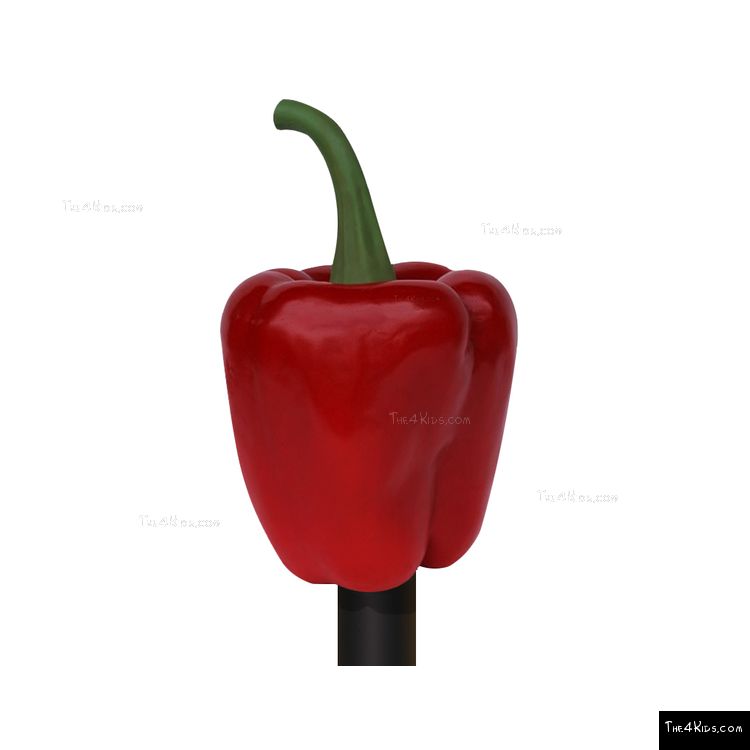 Image of Red Bell Pepper Post Topper