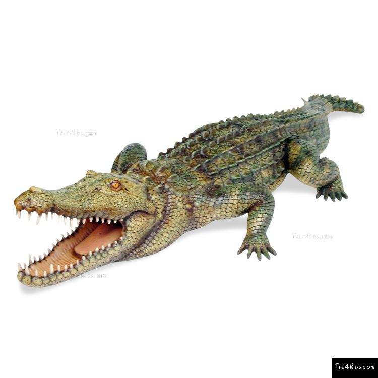 Image of 11ft Crocodile Sculpture