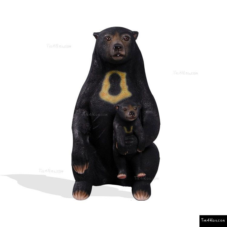 Image of Sun Bear and Cub