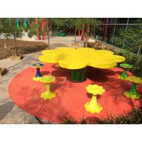 Thumbnail of Flower Table and Stools