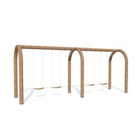 Arched Double Bay Swings