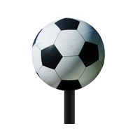 Soccer Ball Post Topper
